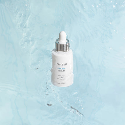 TIRTIR PHA - Suero exfoliante al 15% - Peeling hidratante Fórmula suave de PHA y LHA para pieles sensibles