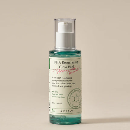 Axis-Y PHA Resurfacing Glow Peel Exfoliación y Luminosidad Instantánea