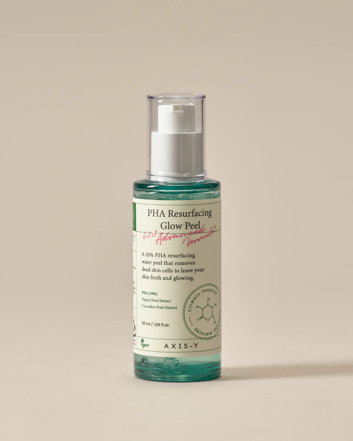 Axis-Y PHA Resurfacing Glow Peel Exfoliación y Luminosidad Instantánea