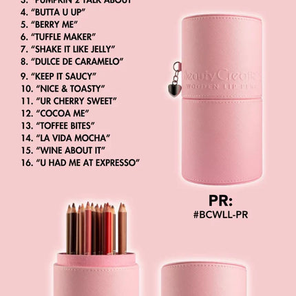 Beauty Creations Wooden Lápiz de labios