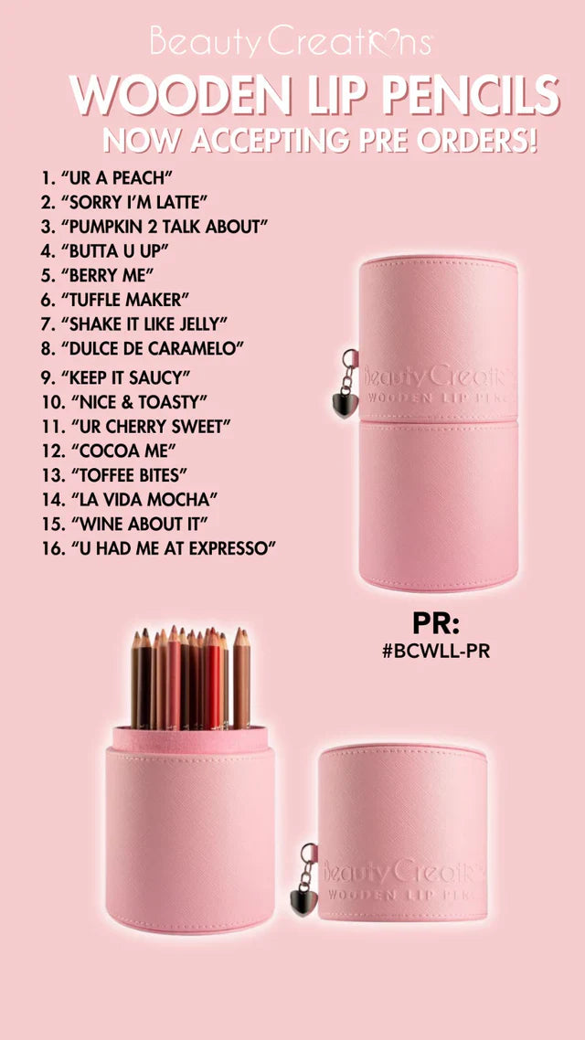 Beauty Creations Wooden Lápiz de labios
