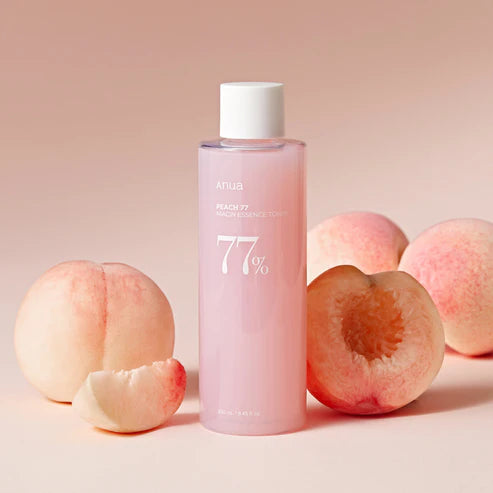 Anua Peach 77 - Tónico de niacina esencia tóner iluminador 250ml