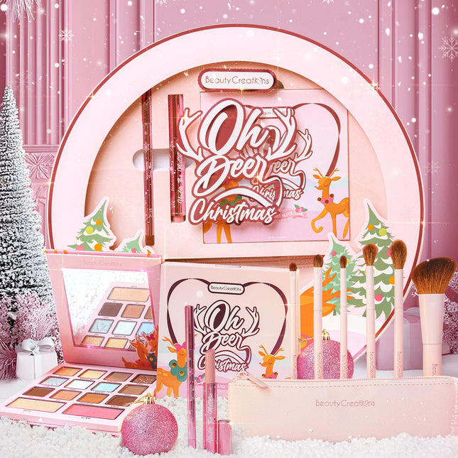 Beauty Creations- Coleccion Navideña Reindeer  PR Box Oh Deer