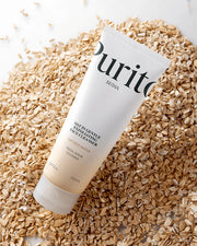 Purito Limpiador facial exfoliante de avena 150ml, lavado facial diario hidratante con arcilla exfoliante suave que minimiza los poros