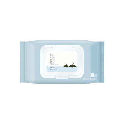 Round Lab 1025 Dokdo Cleansing Tissue 30pcs (toallitas desmaquillantes)