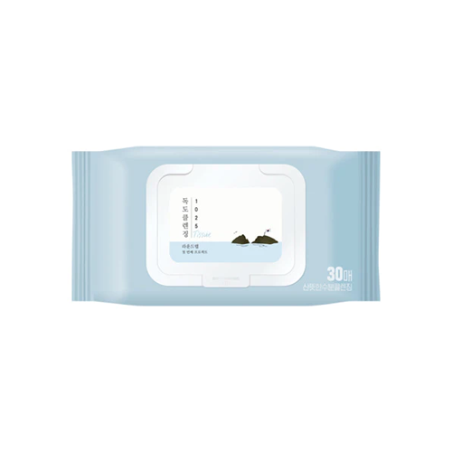 Round Lab 1025 Dokdo Cleansing Tissue 30pcs (toallitas desmaquillantes)