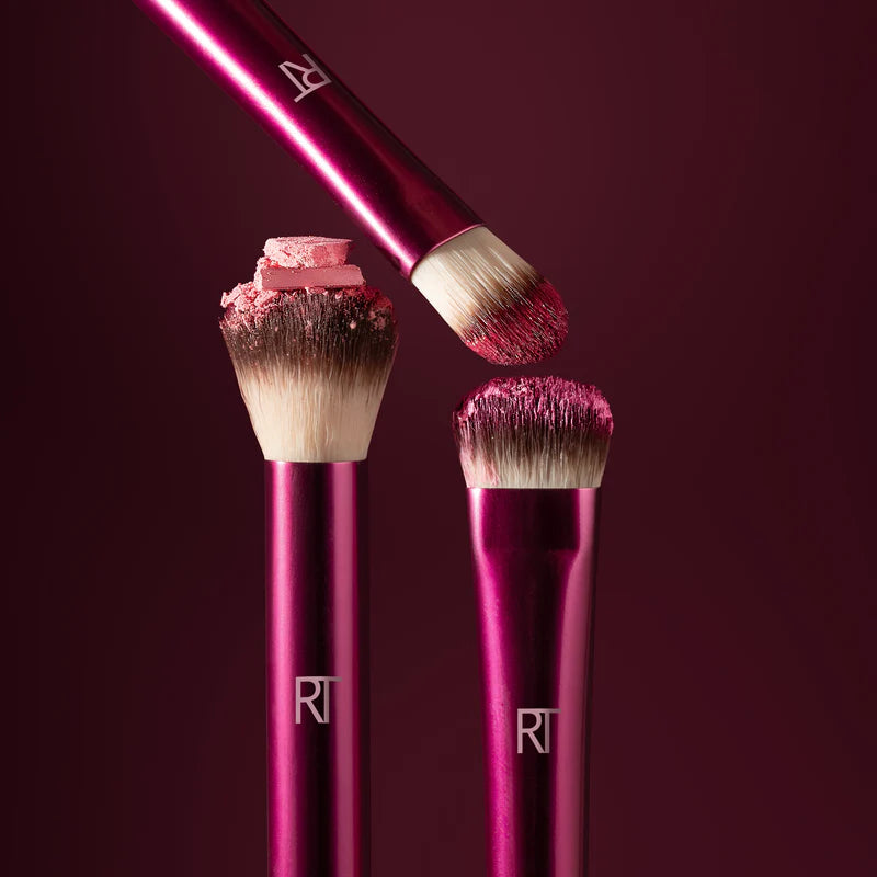 Real Techniques Trío de brochas de maquillaje MesmerEYES Cherry On Top