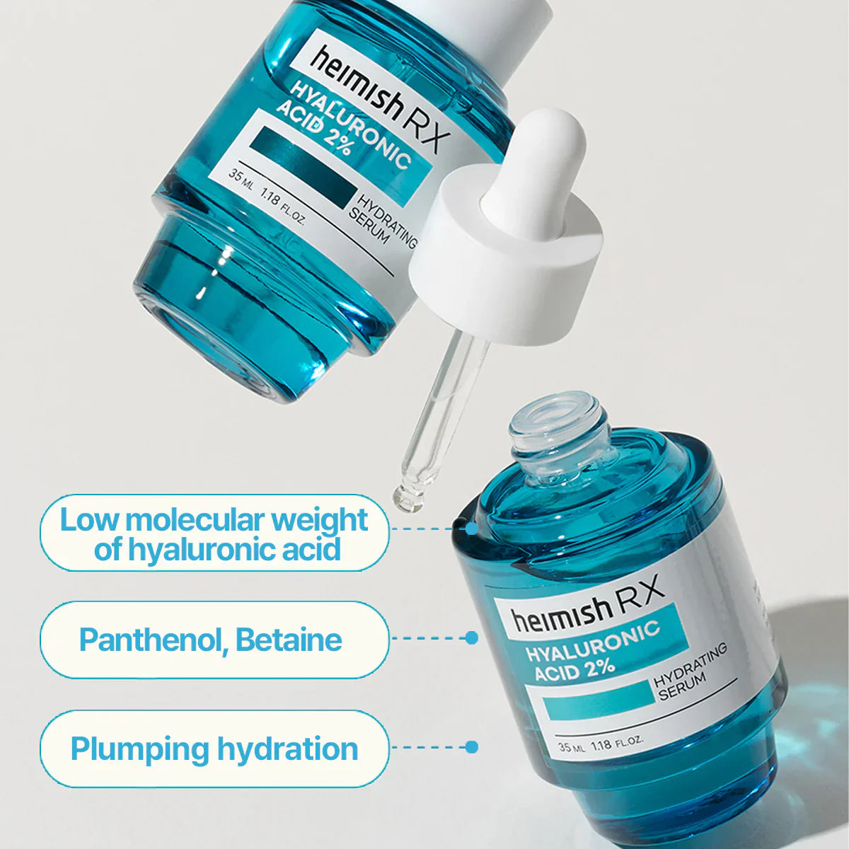 heimish RX Hyaluronic Acid 2% Hydrating Serum 35ml