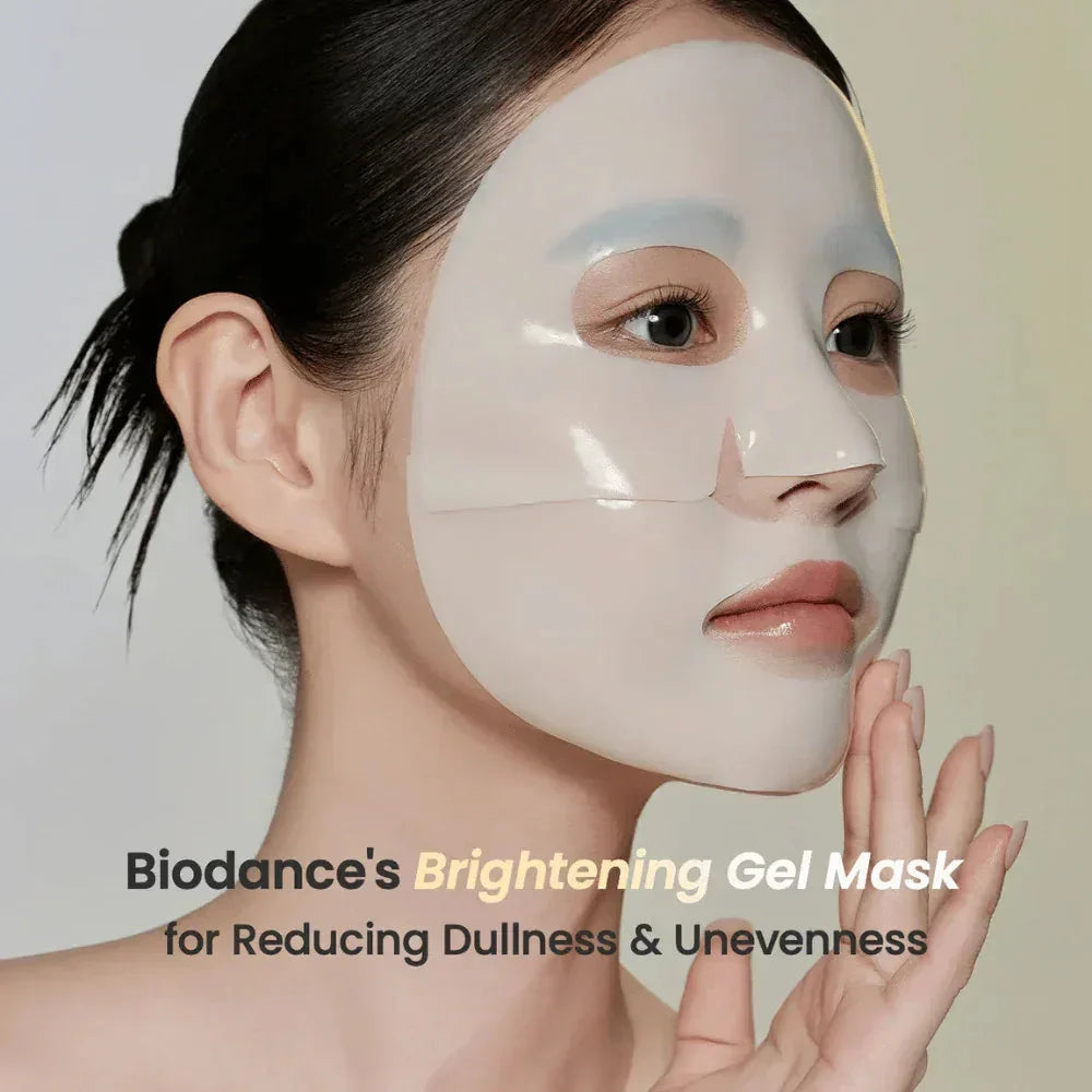 Biodance Radiant Vita Niacinamide Real Deep Mask – 4 mascarillas × 34 g