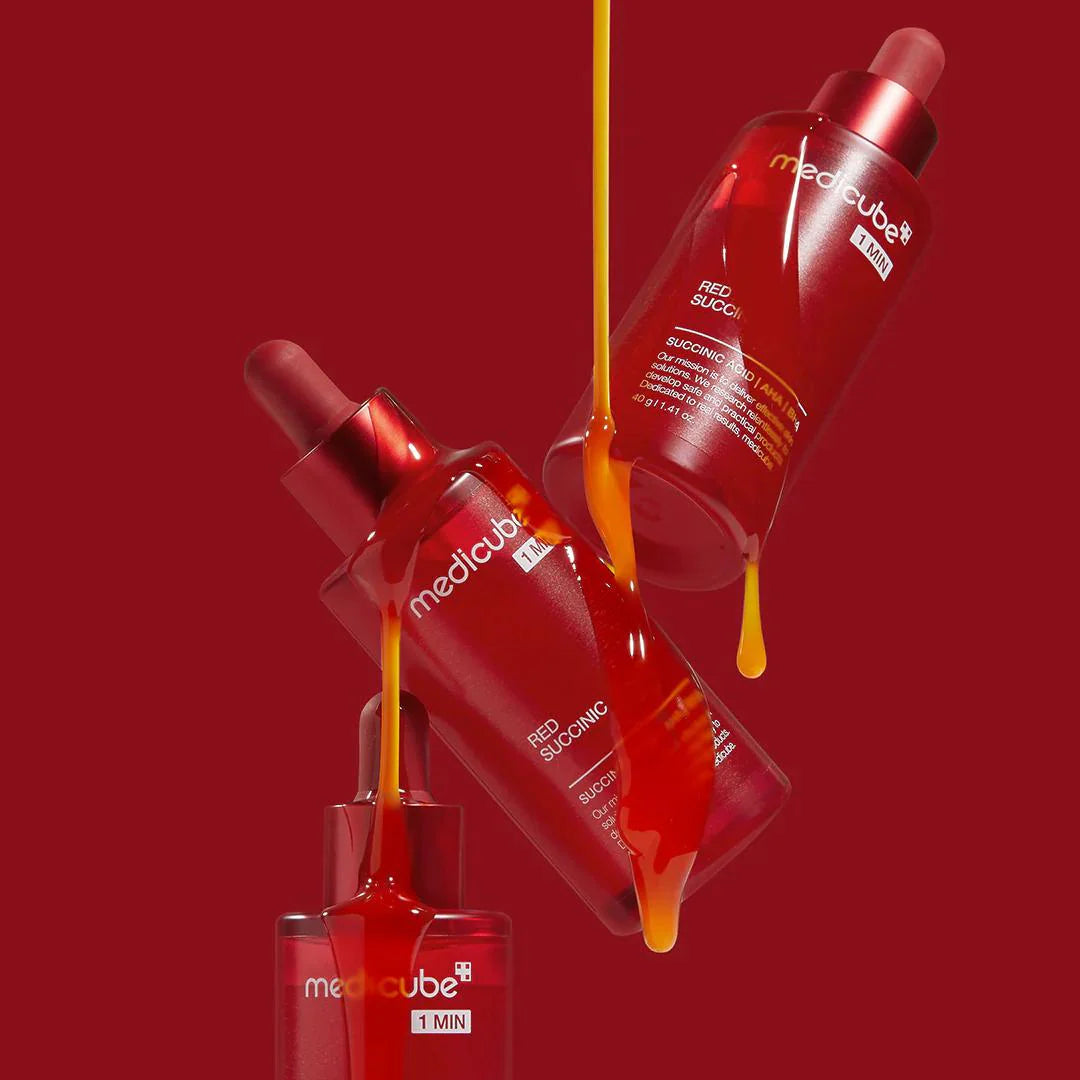 Medicube 21% Red Succinic Acid Cleansing Booster Serum 40g