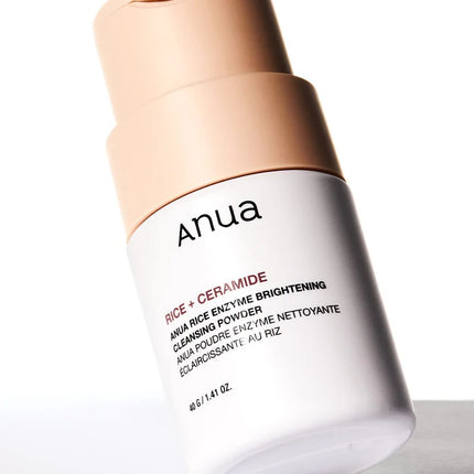 Anua Rice Enzyme Brightening Cleansing Powder Limpiador facial en polvo 40g