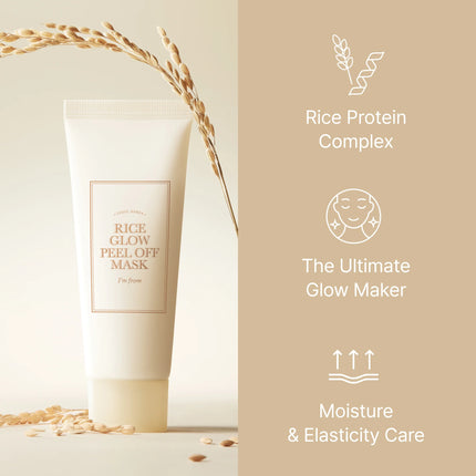 I'm From  Rice Glow Peel Off Mask 70g