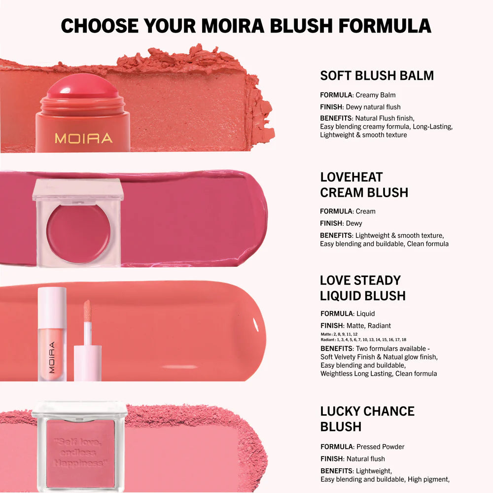 Moira Soft Blush Balm
