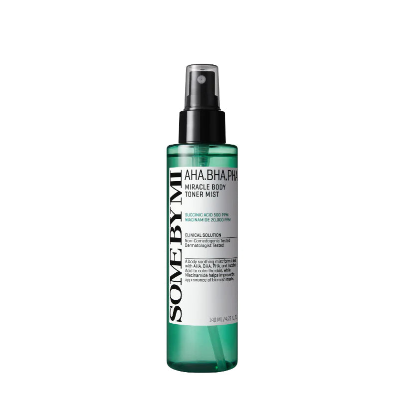 Some by Me AHA, BHA, PHA Miracle Body Toner Mist 140ml