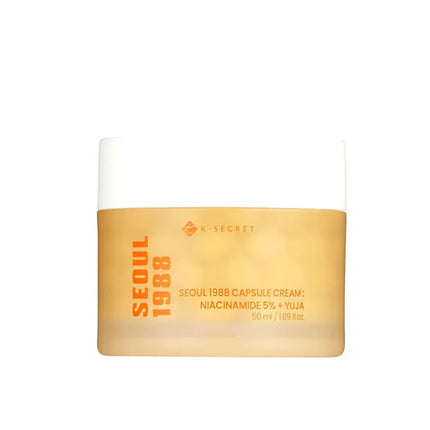 K-Secret SEOUL 1988 Capsule Cream : Niacinamide 5% + Yuja 50ml