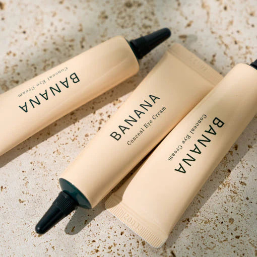SHAISHAISHAI Banana Conceal Cream – Crema Correctora e Hidratante para Contorno de Ojos 15 g