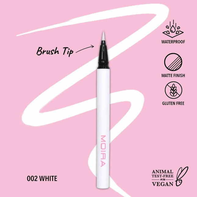 Moira Delineador precision liquid Liner waterproof