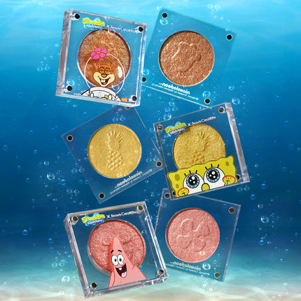 Beauty Creations - Sombras Individuales Fun de Bob Esponja