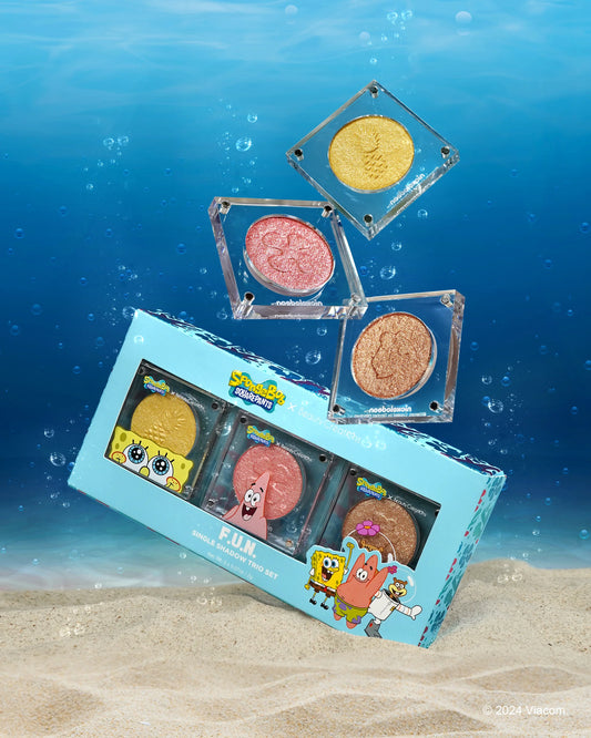 Beauty Creations -Set de Sombras Fun de Bob Esponja