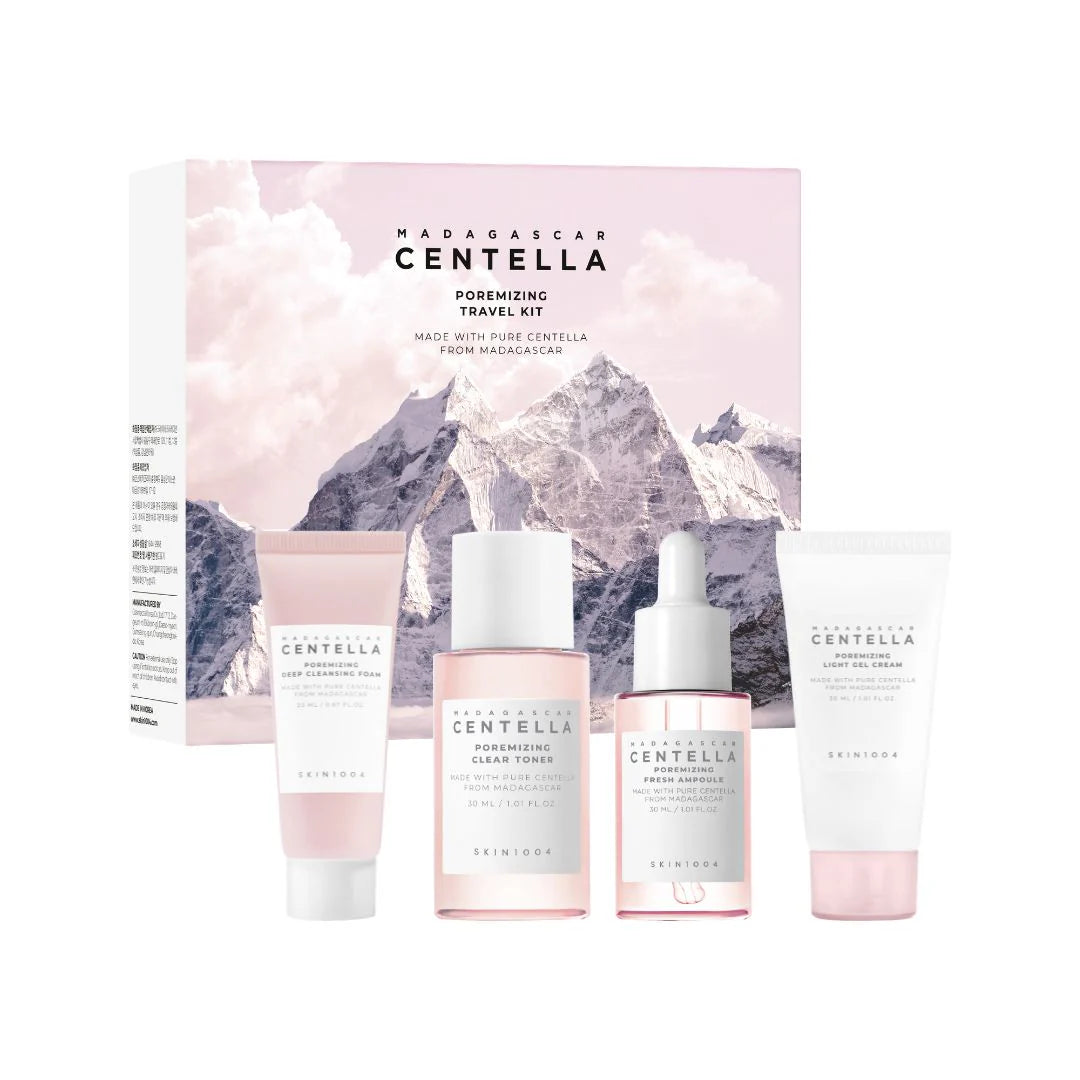 SKIN1004 - Madagascar Centella Poremizing Travel Kit 4 pcs