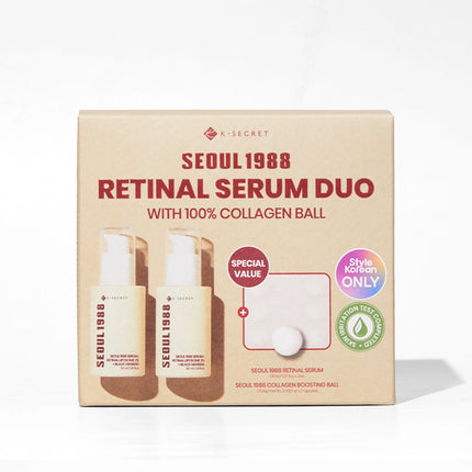 KSecret Seoul 1988 Retinal Black Ginseng Serum Double Set