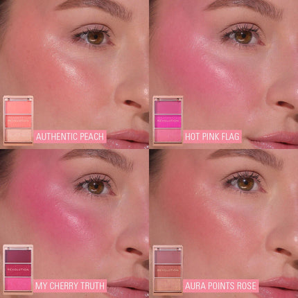 Paleta Revolution Blush Icon