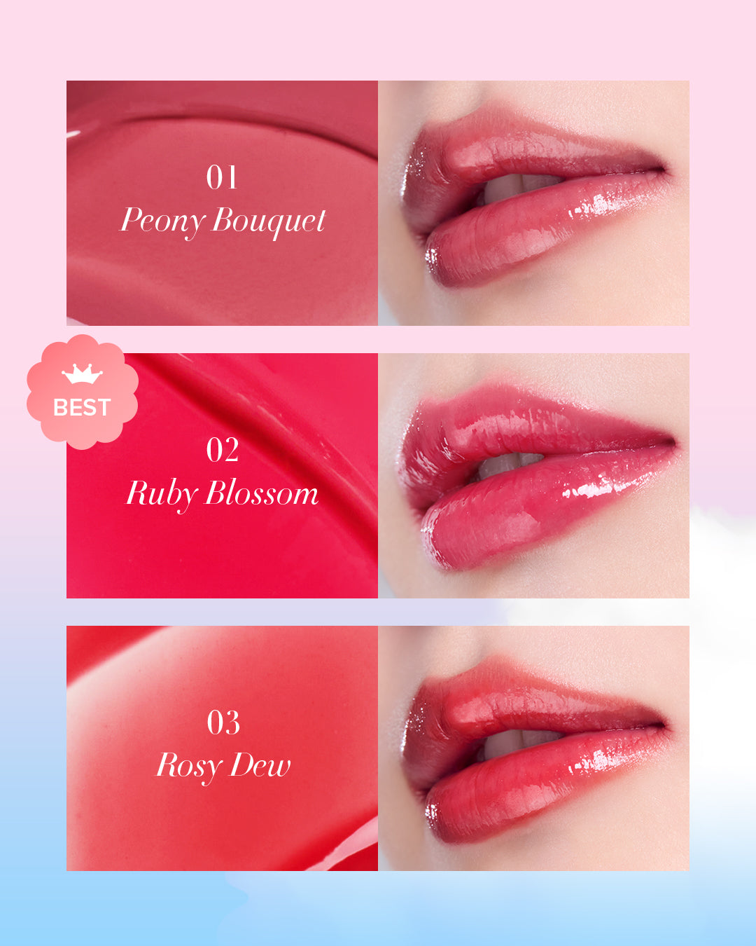 Mary&May Blooming Glow Lip