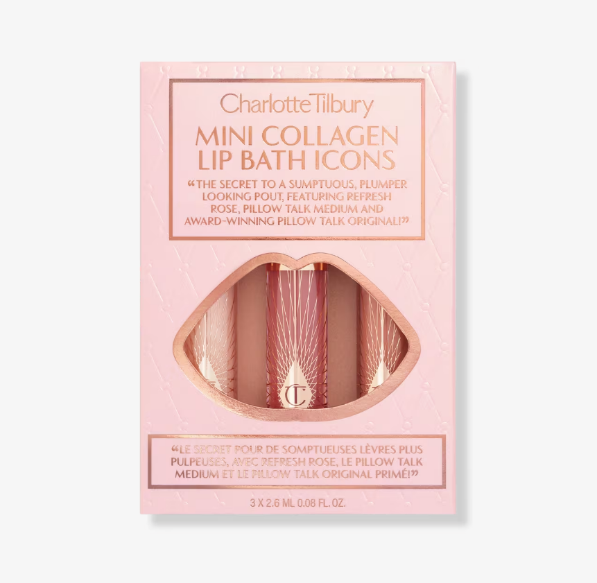 Charlotte Tilbury Mini Collagen Lip Bath Icons