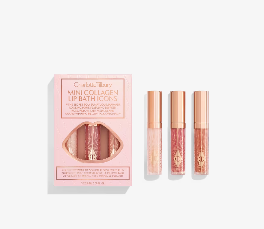 Charlotte Tilbury Mini Collagen Lip Bath Icons