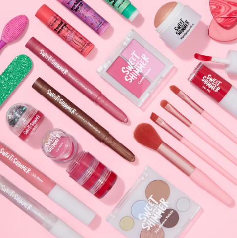 Mini Juego de brochas de maquillaje (Sweet and Shimmer)