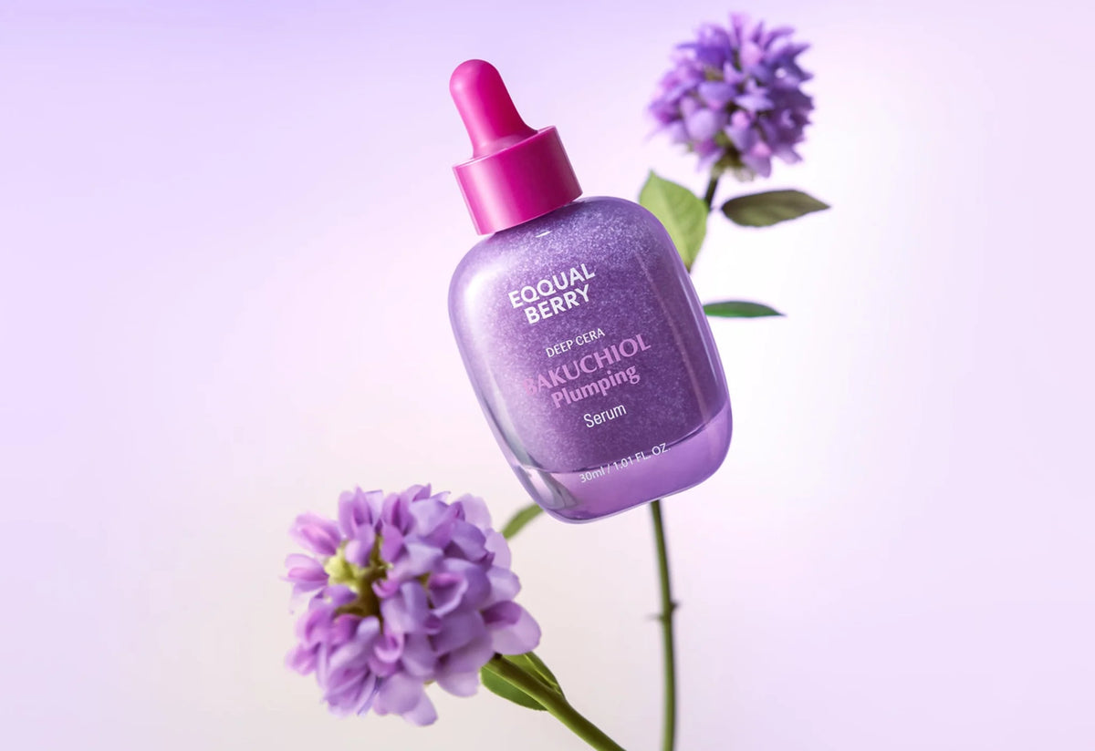 Eqqual Berry Bakuchiol Plumping Serum Minimizador de poros y arrugas 30ml