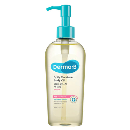 Derma:B Daily Moisture Body Oil Fresh Peach 200ml
