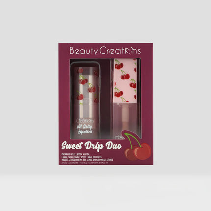 Beauty Creations Sweet Drip Set de balsamo PH y Aceite de labios