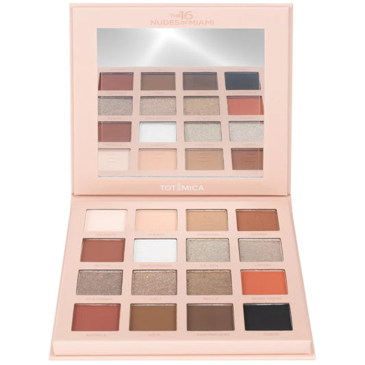 Paleta de Sombras The 16 Nudes Of Miami