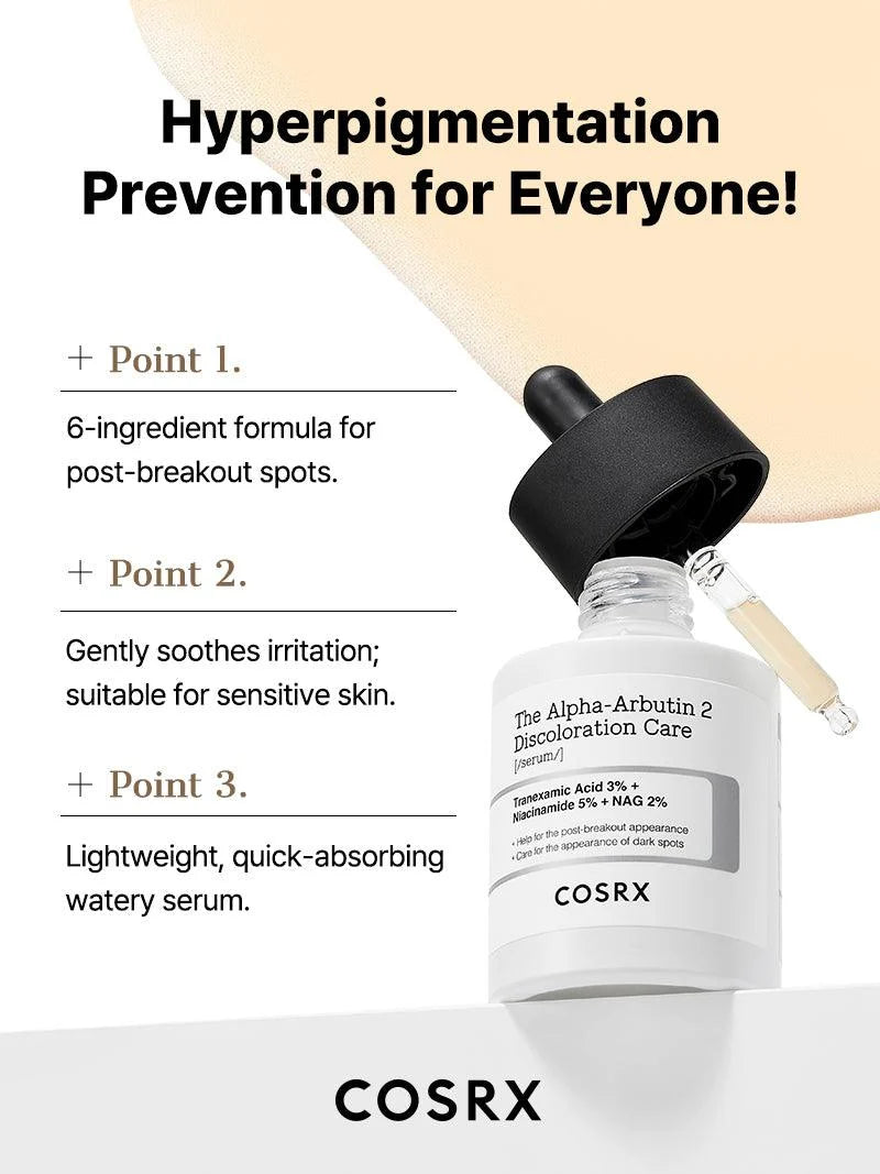Cosrx The Alpha-Arbutin 2 Discoloration Care Serum – 50 ml