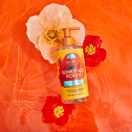 Tree Hut Sunkissed Poppy Serum-Infused Hand Wash – Jabón de Manos con Sérum 325 ml