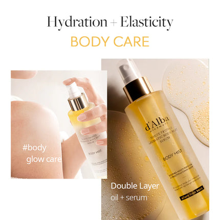 White Truffle Aromatic Body Mist Serum 180ml d'Alba