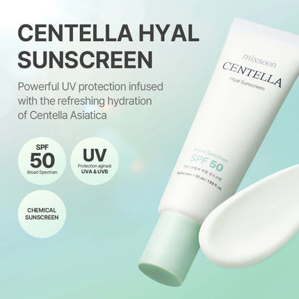 mixsoon Centella Hyal SunscreenFPS 50 50ml