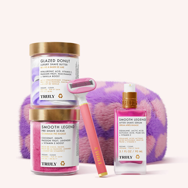 Truly Beauty Smooth Legend/ Glazed Donut - Kit de depilación