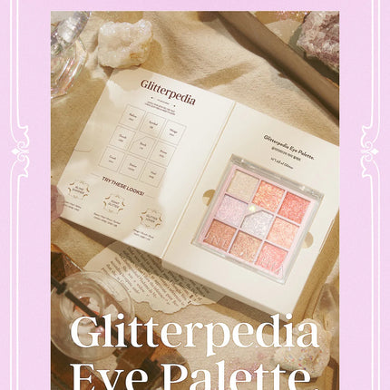 UNLEASHIA Paleta de sombras de ojos Glitterpedia 6.6g #N°1 Todo Purpurina