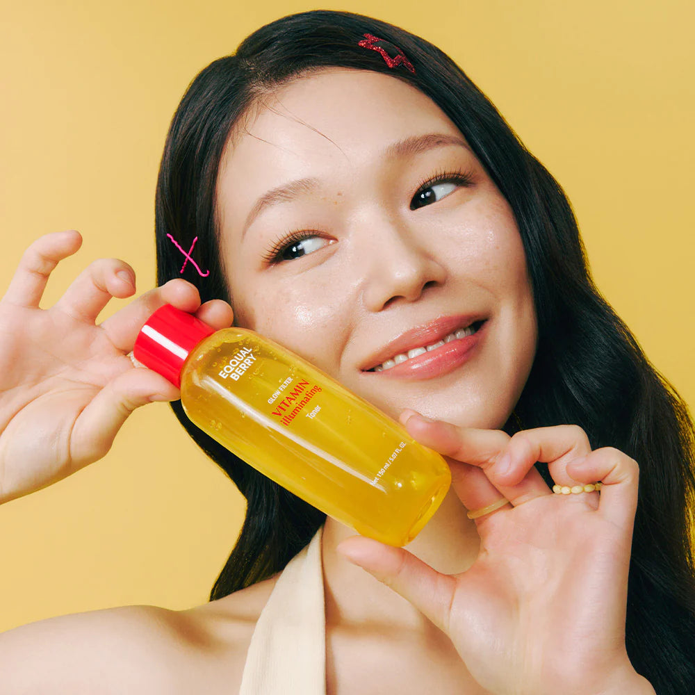 Eqqualberry Vitamin Illuminating Toner – Tónico con Vitamina C y Niacinamida 150ml