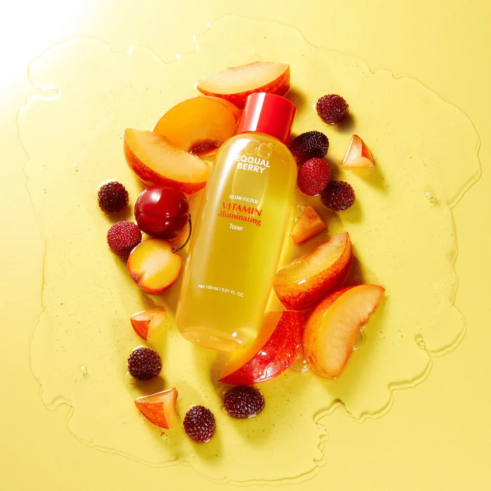Eqqualberry Vitamin Illuminating Toner – Tónico con Vitamina C y Niacinamida 150ml