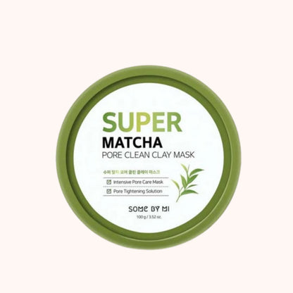 SOMEBYMISuper Matcha Pore Clean Clay Mask-Mascarilla facial para poros 100ml