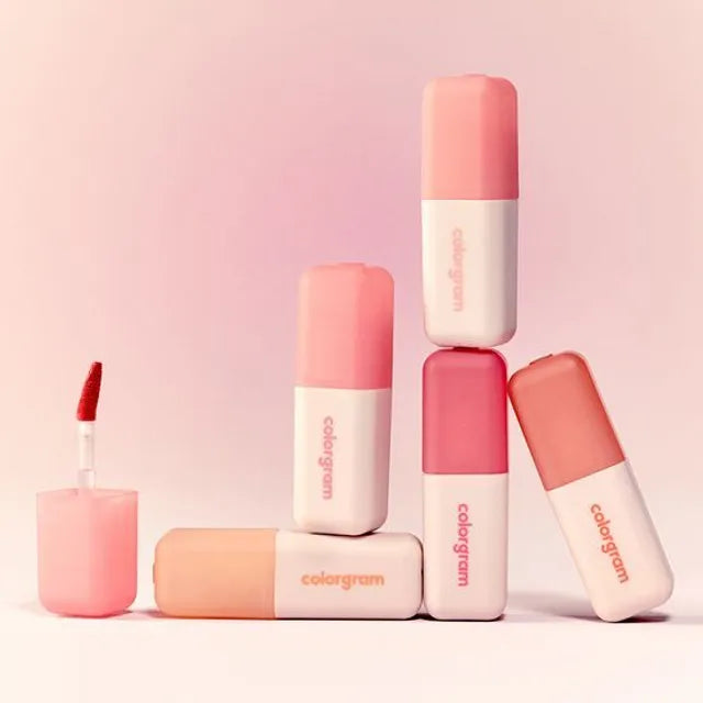 Colorgram Nude Blur Tint | Tinte para labios y mejillas mate de terciopelo suave