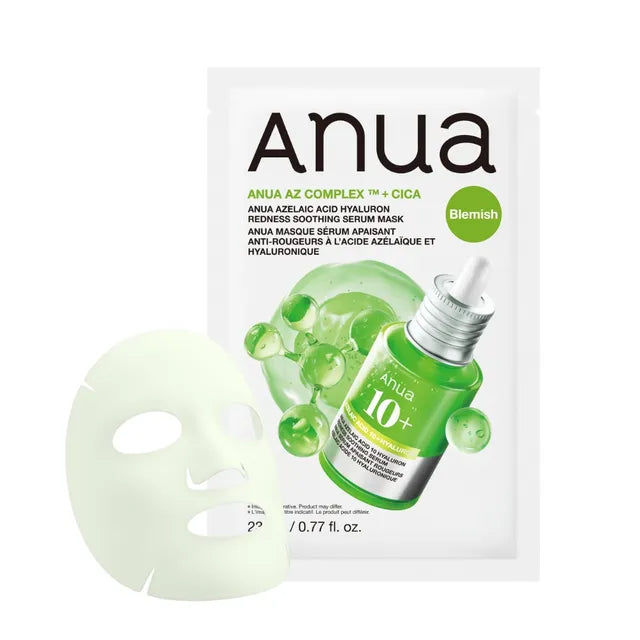 Anua Azelaic Acid Hyaluron Redness Soothing Serum Mask – 23 ml