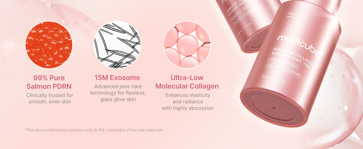 Medicube PDRN Pink Exosome Shot Serum 7500 30ml