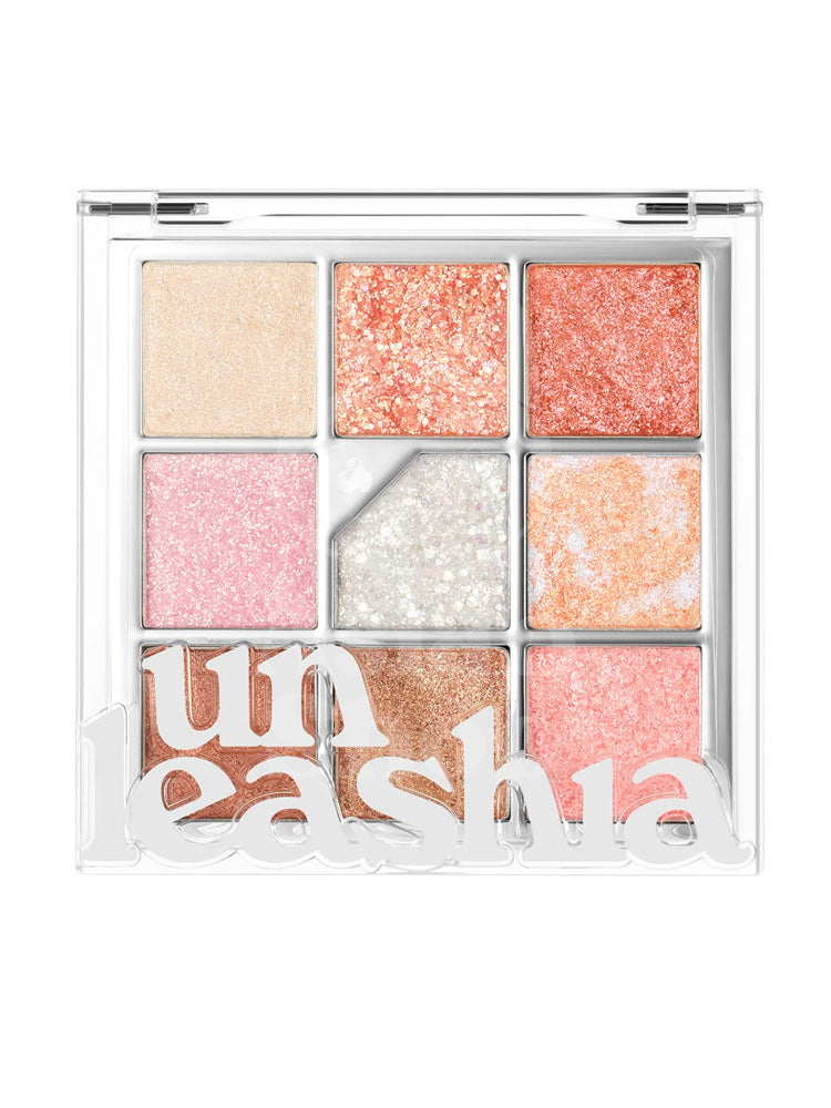 UNLEASHIA Paleta de sombras de ojos Glitterpedia 6.6g #N°1 Todo Purpurina