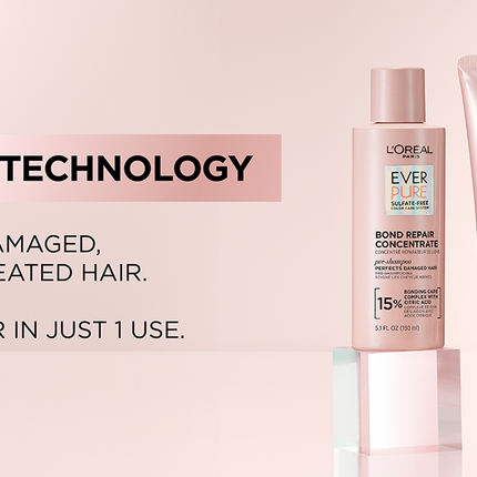 Loreal EverPure Tratamiento previo al champú sin sulfato Bond Repair