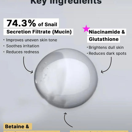 COSRX Advanced Snail Radiance Dual Essence 80ml