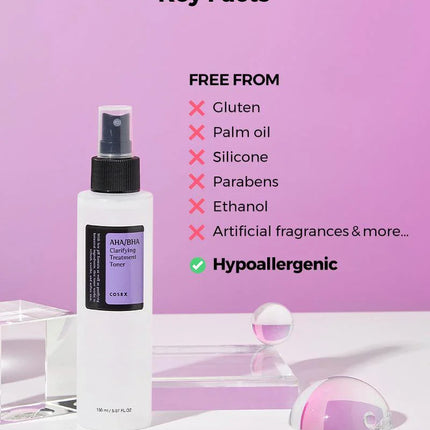 Cosrx Tónico de tratamiento clarificante AHA/BHA